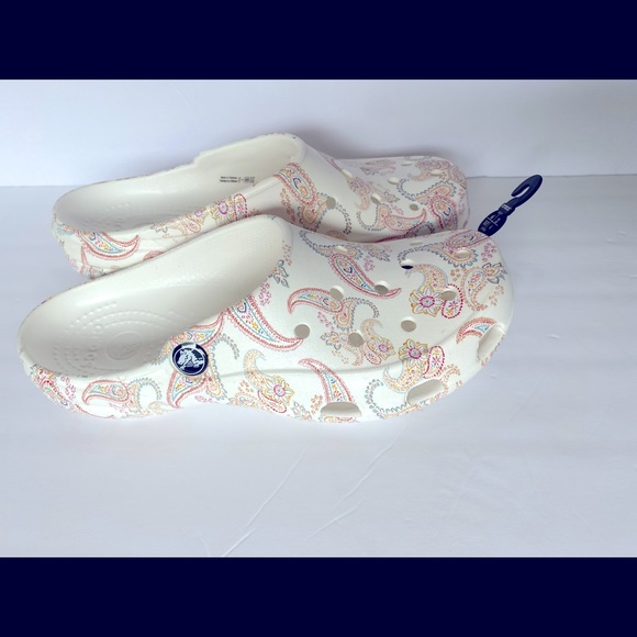 CROCS Shoes Crocs Freesail Paisley Clogs Womens Size Poshmark